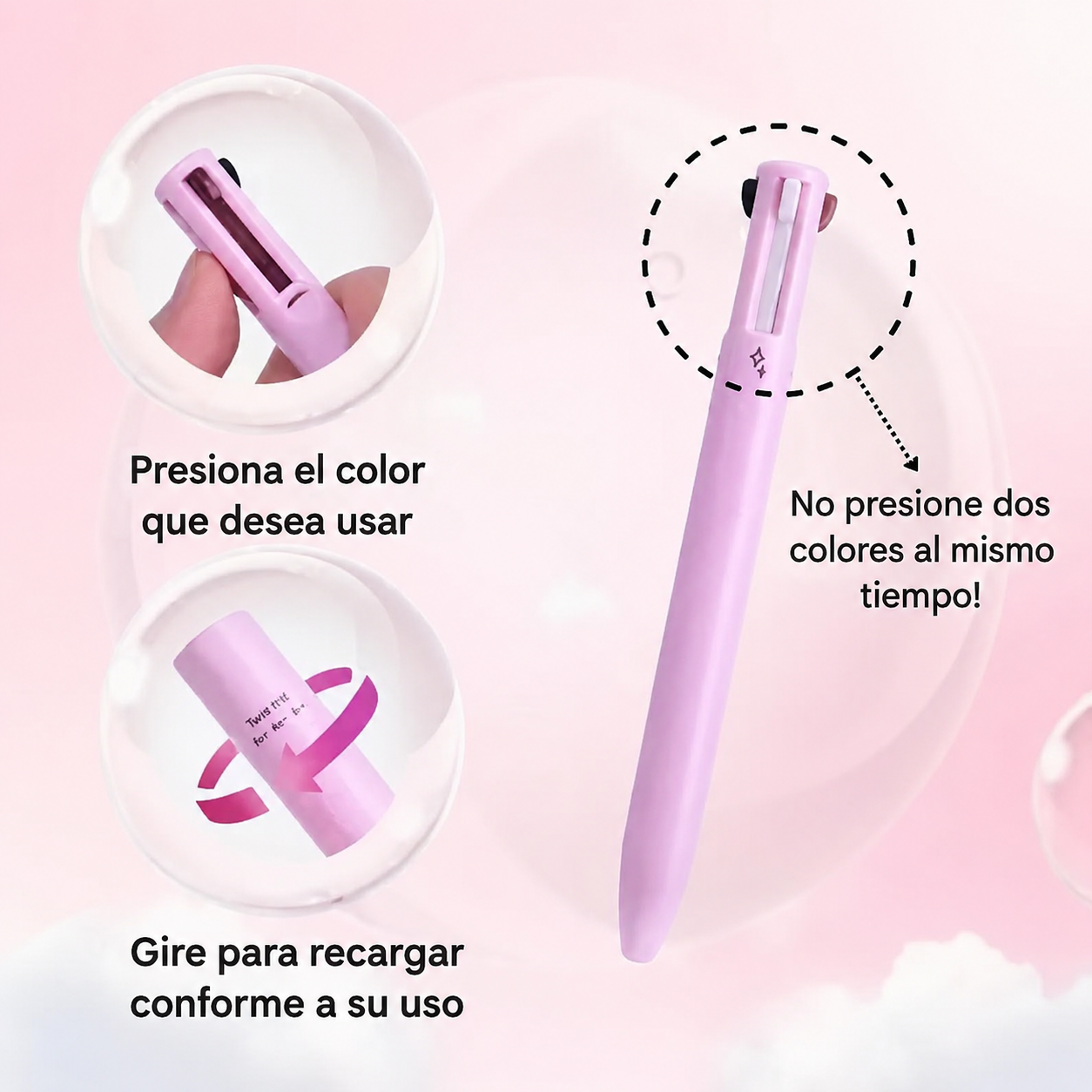 Lapiz de Maquillaje 4 en 1