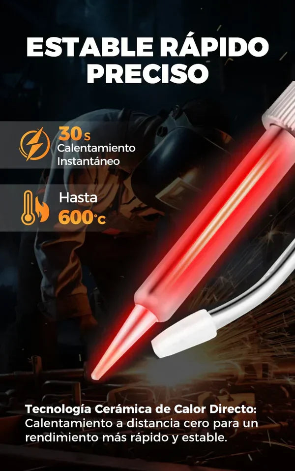 🔥 LIQUIDACIÓN DE STOCK PROMO: Pistola de Soldadura Profesional