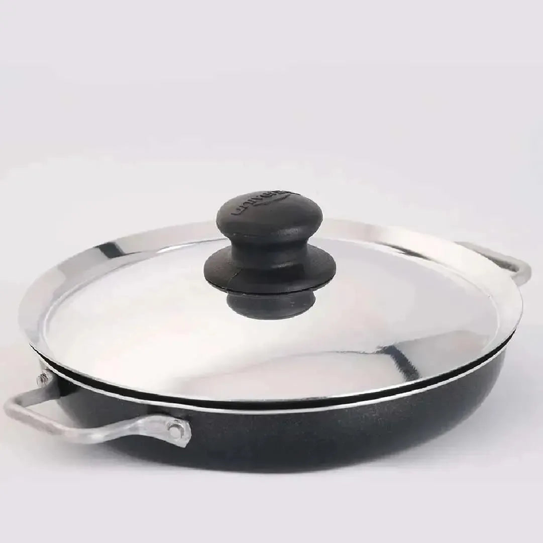 🔥 LIQUIDACIÓN DE STOCK: Juego De Ollas Universal 13 Piezas Antiadherente Color Negro 🍲🍚